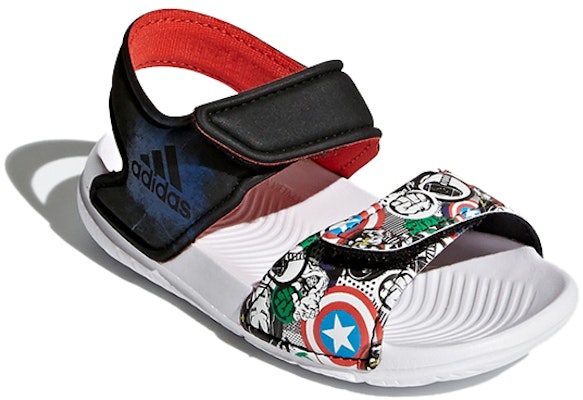 (Toddler) adidas Avengers AltaSwim I Sandal Black/White CQ0104 Lookbook (Toddler) adidas Avengers AltaSwim I Sandal Black/White CQ0104