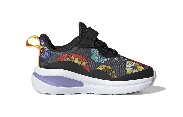 (Infant) adidas Fortarun 'Black Red' 圖 2