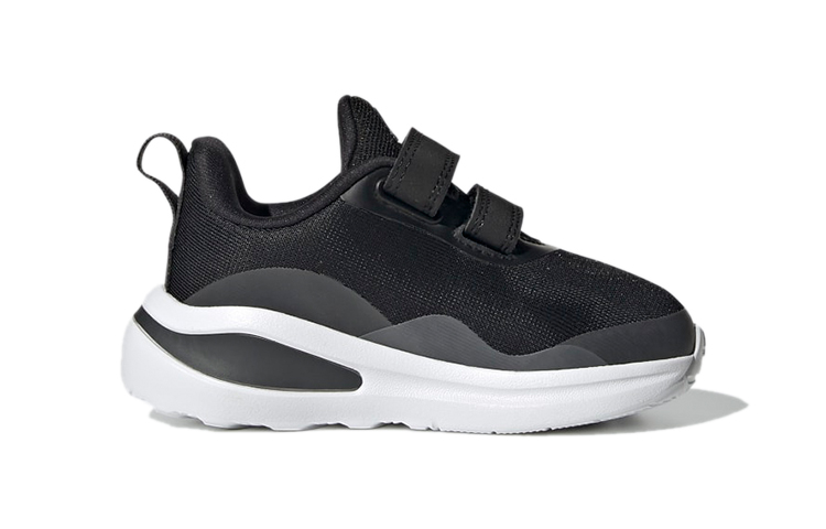 (Infant) adidas Fortarun Double Strap 'Black White' 圖 2