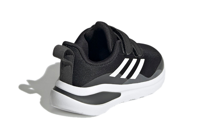 (Infant) adidas Fortarun Double Strap 'Black White' 圖 4