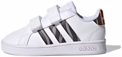 (Infant) adidas Grand Court I 'Tiger-Print' GZ1079 (Infant) adidas Grand Court I 'Tiger-Print' GZ1079