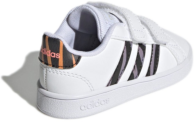 (Infant) adidas Grand Court I 'Tiger-Print' GZ1079 Shop (Infant) adidas Grand Court I 'Tiger-Print' GZ1079