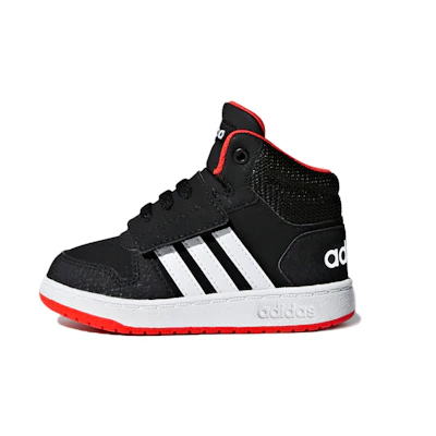 (TD) adidas Hoops 2.0 Mid 'Black White Red'
