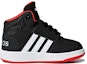 Order (TD) adidas Hoops 2.0 Mid 'Hitam Putih Merah' B75945