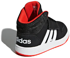 Shop (TD) adidas Hoops 2.0 Mid ''Schwarz Weiß Rot'' B75945