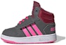 Buy (TD) adidas Hoops 2.0 Mid I 'Kelabu Screaming Pink' GZ7798