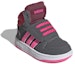 Lookbook (TD) adidas Hoops 2.0 Mid I 'Kelabu Screaming Pink' GZ7798