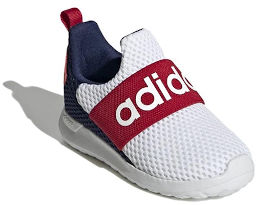 (Infant) adidas Lite Racer Adapt 4.0 I 'White Dark Blue Scarlet' GY1061 Lookbook (Infant) adidas Lite Racer Adapt 4.0 I 'White Dark Blue Scarlet' GY1061