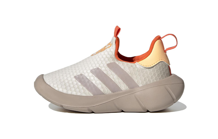 (Infant) adidas Monofit Slip-On 'Wonder White Acid Orange' HP7769