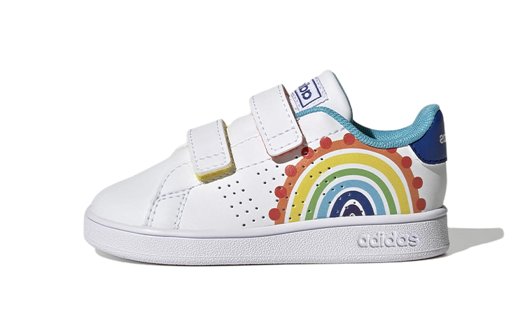 Buy 【TD嬰童】adidas neo Advantage 低幫耐磨休閒板鞋 雲白