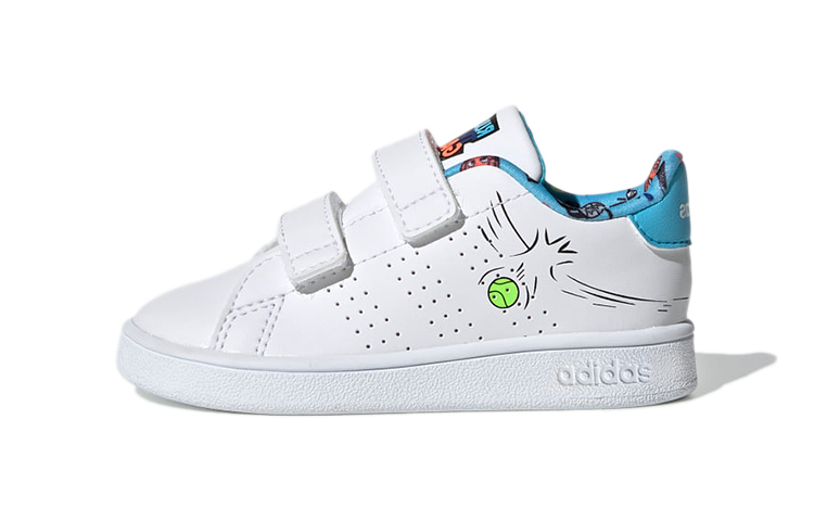 Buy (TD) 아디다스 네오 어드밴티지 화이트 블루 오렌지 EG3863