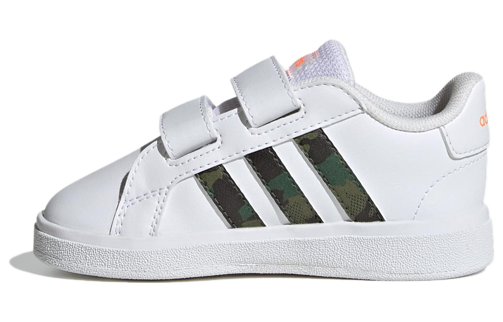 (Infant) adidas neo Grand Court 'White Black' IF2886
