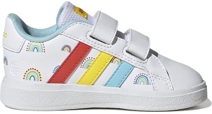(Infant) adidas neo Grand Court 'White Low Top' GY2489 Order (Infant) adidas neo Grand Court 'White Low Top' GY2489