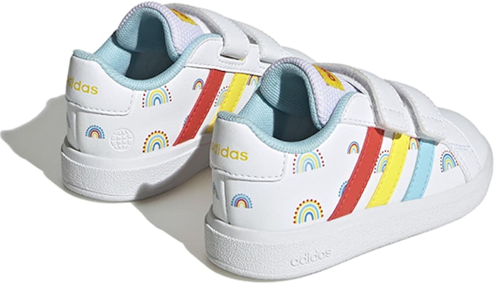 (Infant) adidas neo Grand Court 'White Low Top' GY2489 Shop (Infant) adidas neo Grand Court 'White Low Top' GY2489