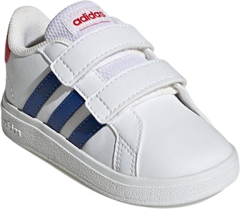 (TD) 阿迪达斯Neo Grand Court“白红蓝” GW6524 Lookbook (TD) 阿迪达斯Neo Grand Court“白红蓝” GW6524