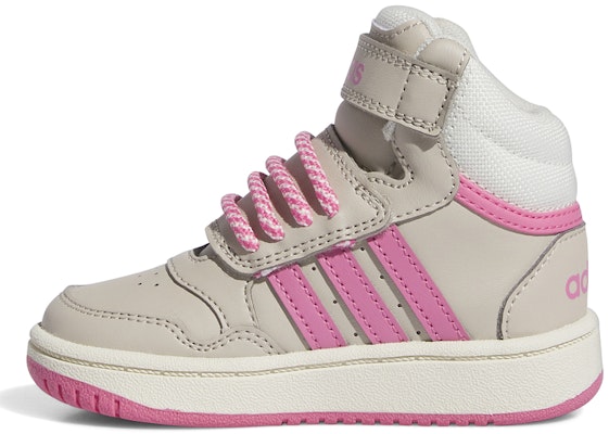 (Infant) adidas neo Hoops Mid 3.0 'Grey Pink' IF7756 Buy (Infant) adidas neo Hoops Mid 3.0 'Grey Pink' IF7756