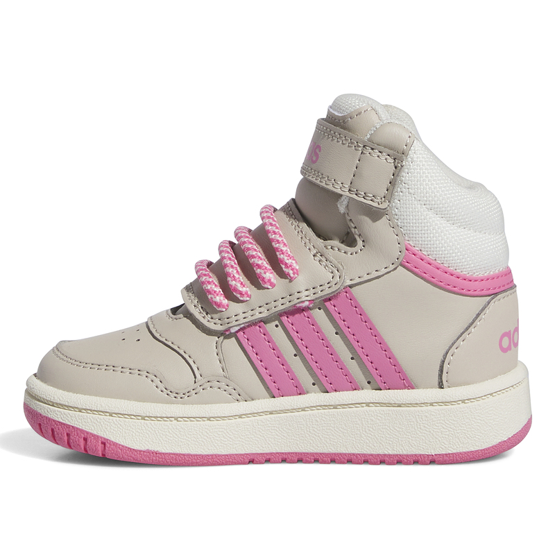 (Infant) adidas neo Hoops Mid 3.0 'Grey Pink' IF7756
