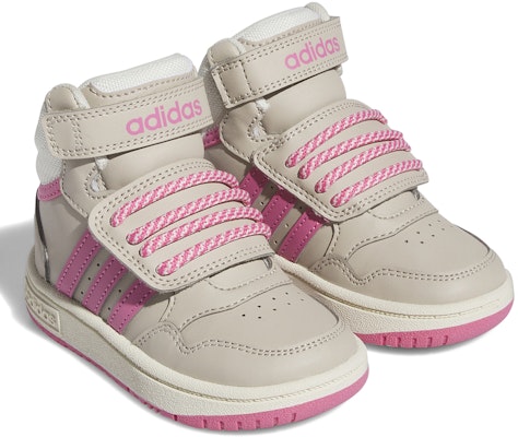 (Infant) adidas neo Hoops Mid 3.0 'Grey Pink' IF7756 Order (Infant) adidas neo Hoops Mid 3.0 'Grey Pink' IF7756