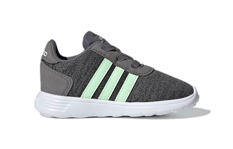 (Infant) adidas neo Lite Racer 'Grey White' 圖 2