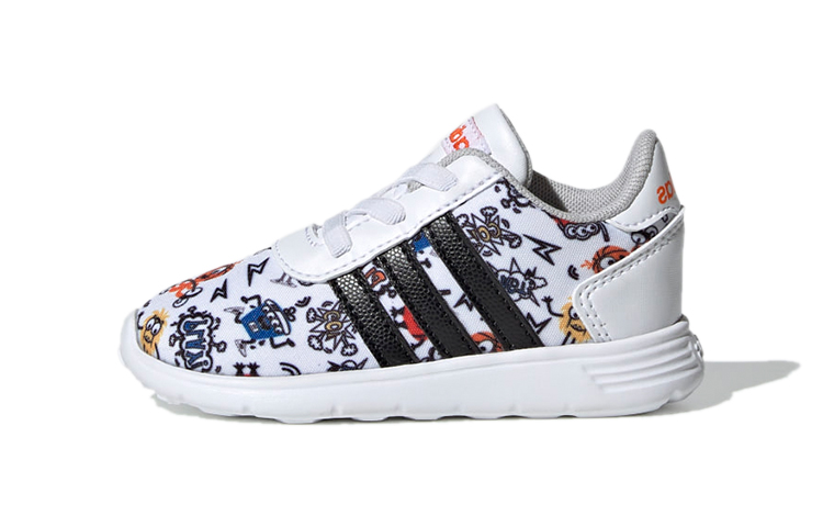 (Infant) adidas Neo Lite Racer 'White Black'