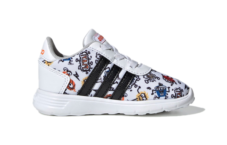 (Infant) adidas Neo Lite Racer 'White Black' 圖 2