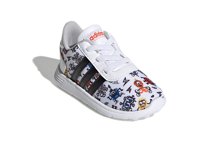 (Infant) adidas Neo Lite Racer 'White Black' 圖 3