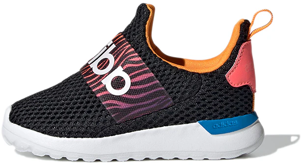 infant-adidas-neo-lite-racer-adapt-4-0-slip-on-black-orange-gw-0310