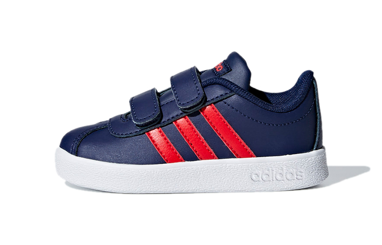 (Infant) adidas neo VL Court 2.0 'Blue Red Velcro' F36400