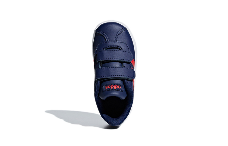 (Infant) adidas neo VL Court 2.0 'Blue Red Velcro' 圖 5