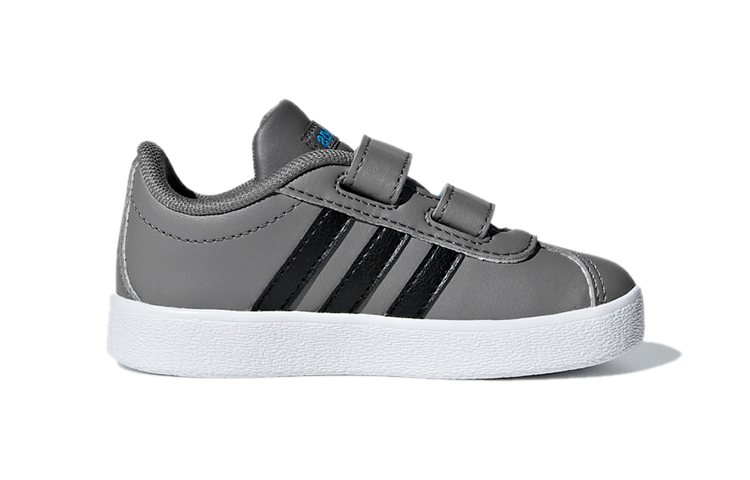 (Infant) adidas Neo VL Court 2.0 'Grey Black' 圖 2