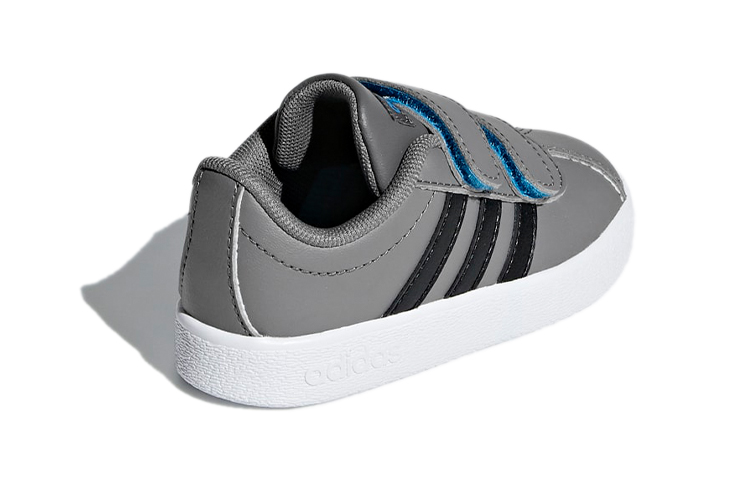 (Infant) adidas Neo VL Court 2.0 'Grey Black' 圖 4