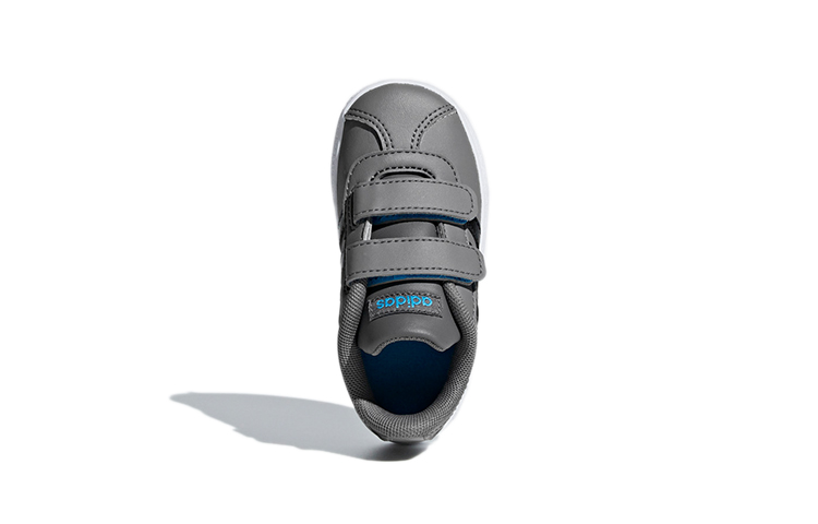 (Infant) adidas Neo VL Court 2.0 'Grey Black' 圖 5