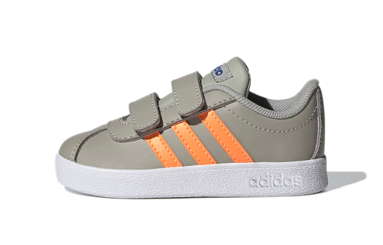 (Infant) adidas neo VL Court 2.0 'Grey Orange' GZ7668