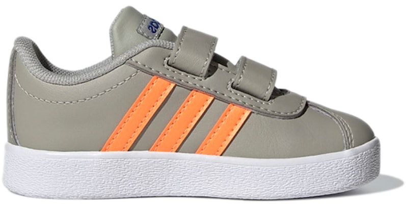(Infant) adidas neo VL Court 2.0 'Grey Orange' GZ7668 Order (Infant) adidas neo VL Court 2.0 'Grey Orange' GZ7668