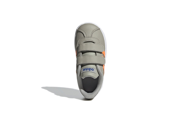 (Infant) adidas neo VL Court 2.0 'Grey Orange' 圖 5