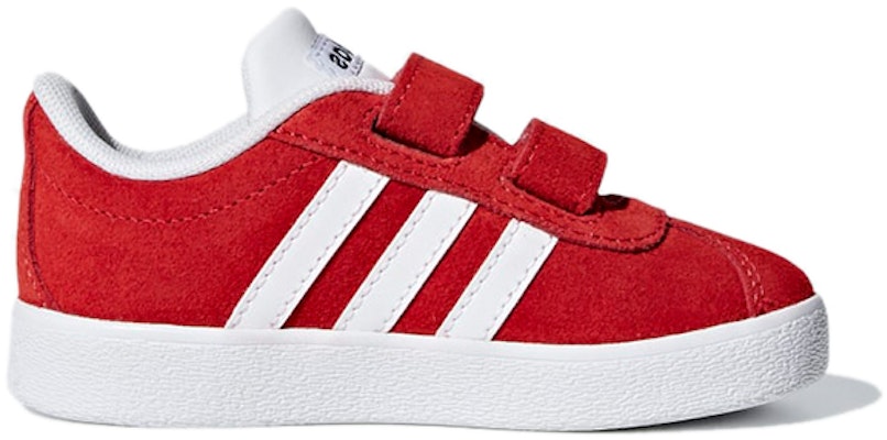 【TD婴童】adidas neo Vl Court 2.0 復古百搭休閒板鞋 紅白 Order 【TD婴童】adidas neo Vl Court 2.0 復古百搭休閒板鞋 紅白