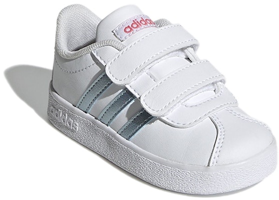 (Infant) adidas Neo VL Court 2.0 'Velcro White' GZ7669 Lookbook (Infant) adidas Neo VL Court 2.0 'Velcro White' GZ7669