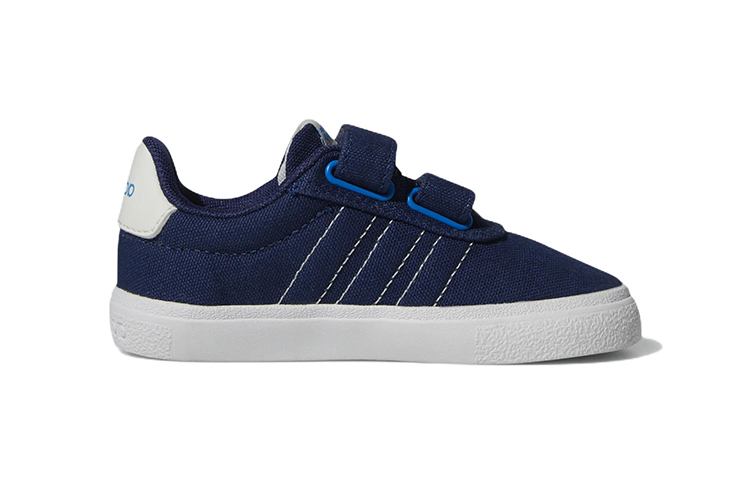 Order 【TD嬰童】adidas neo Vulcraid3r 滑板 耐磨輕便休閒板鞋 海藍色