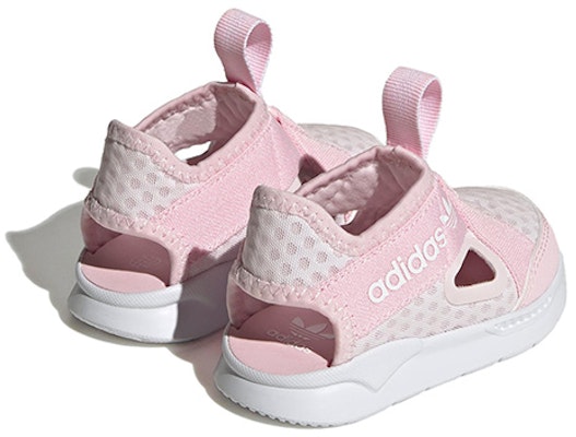 婴童 adidas originals 360涼鞋 防滑減震耐磨 低筒 兒童涼鞋 粉白 Shop 婴童 adidas originals 360涼鞋 防滑減震耐磨 低筒 兒童涼鞋 粉白