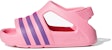 (TD) adidas Originals Adilette Play I Sandal Sukan Pink Tidak Licin Untuk Kanak-Kanak CG6598
