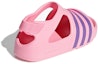 Shop (TD) adidas Originals Adilette Play I Sandal Sukan Pink Tidak Licin Untuk Kanak-Kanak CG6598