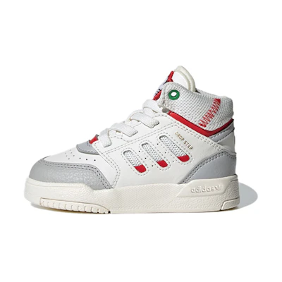 (TD) adidas originals Drop Step 'White Gray Red'