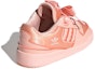 Shop (TD) adidas Originals Forum Satin Low I Kasut Merah Jambu H68191