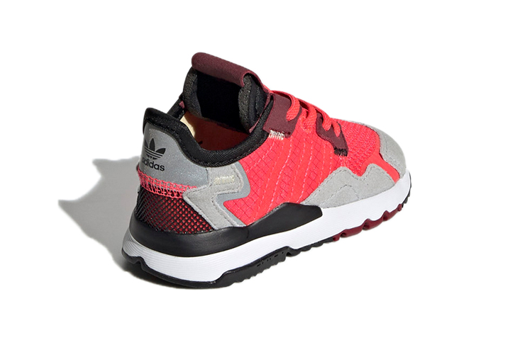 (Infant) adidas Originals Nite Jogger 'Grey Red' 圖 4