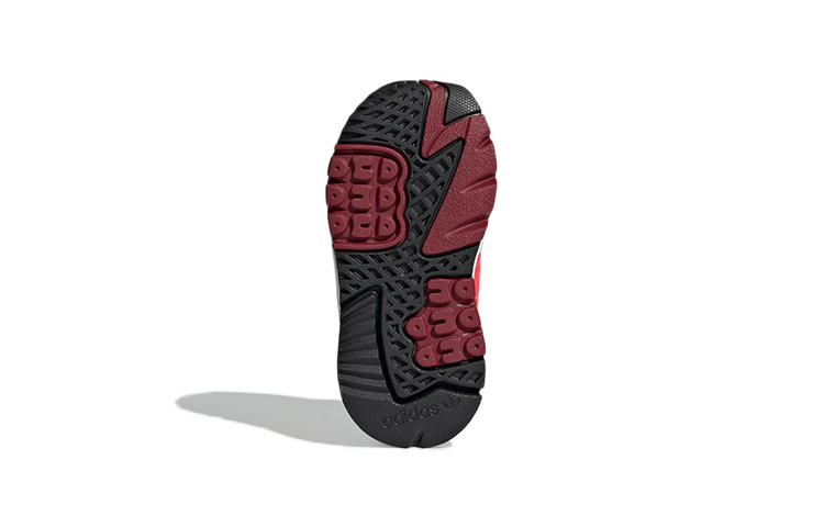 (Infant) adidas Originals Nite Jogger 'Grey Red' 圖 6