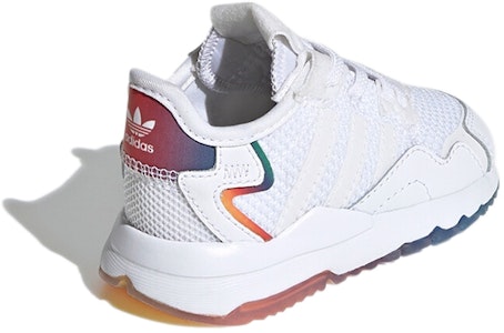 TD嬰童 adidas originals Nite Jogger El I 白 Shop TD嬰童 adidas originals Nite Jogger El I 白