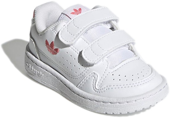 (Infant) adidas Originals NY 90 Velcro 'White Red' GZ9125 Lookbook (Infant) adidas Originals NY 90 Velcro 'White Red' GZ9125