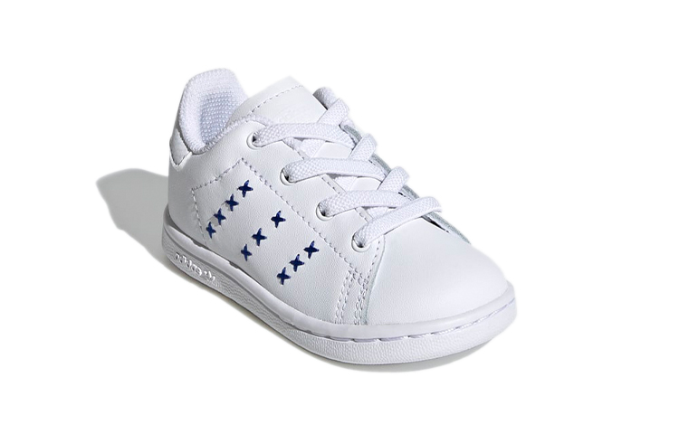 Lookbook (TD) 아디다스 오리지널 스탠스미스 블루화이트 (Adidas Originals Stan Smith Blue/White) EG6499