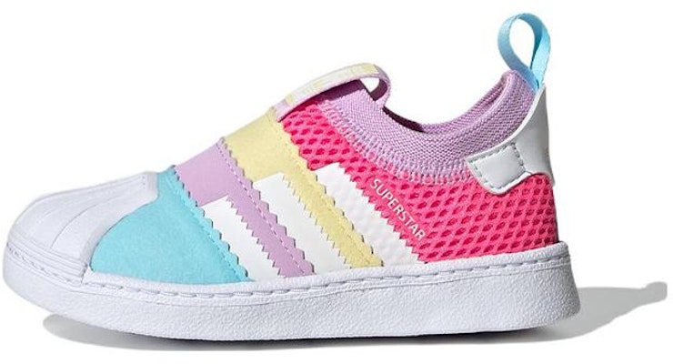 Infant adidas Originals Superstar 360 2.0 White Blue Purple