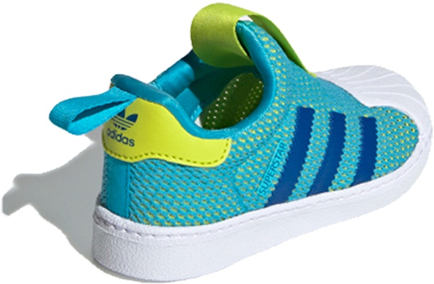 (Toddler) adidas originals Superstar 360 I Blue/Green FW1086 Shop (Toddler) adidas originals Superstar 360 I Blue/Green FW1086